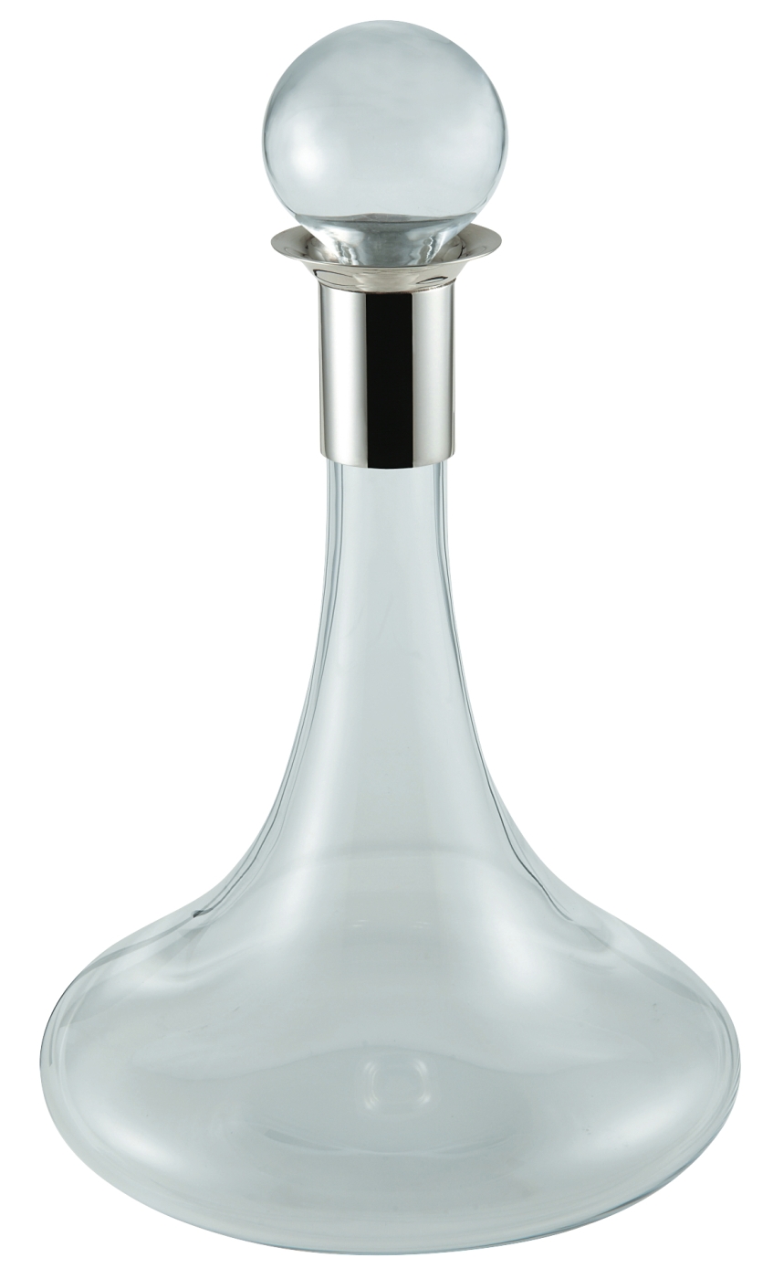 Decanter in silver plated - Ercuis